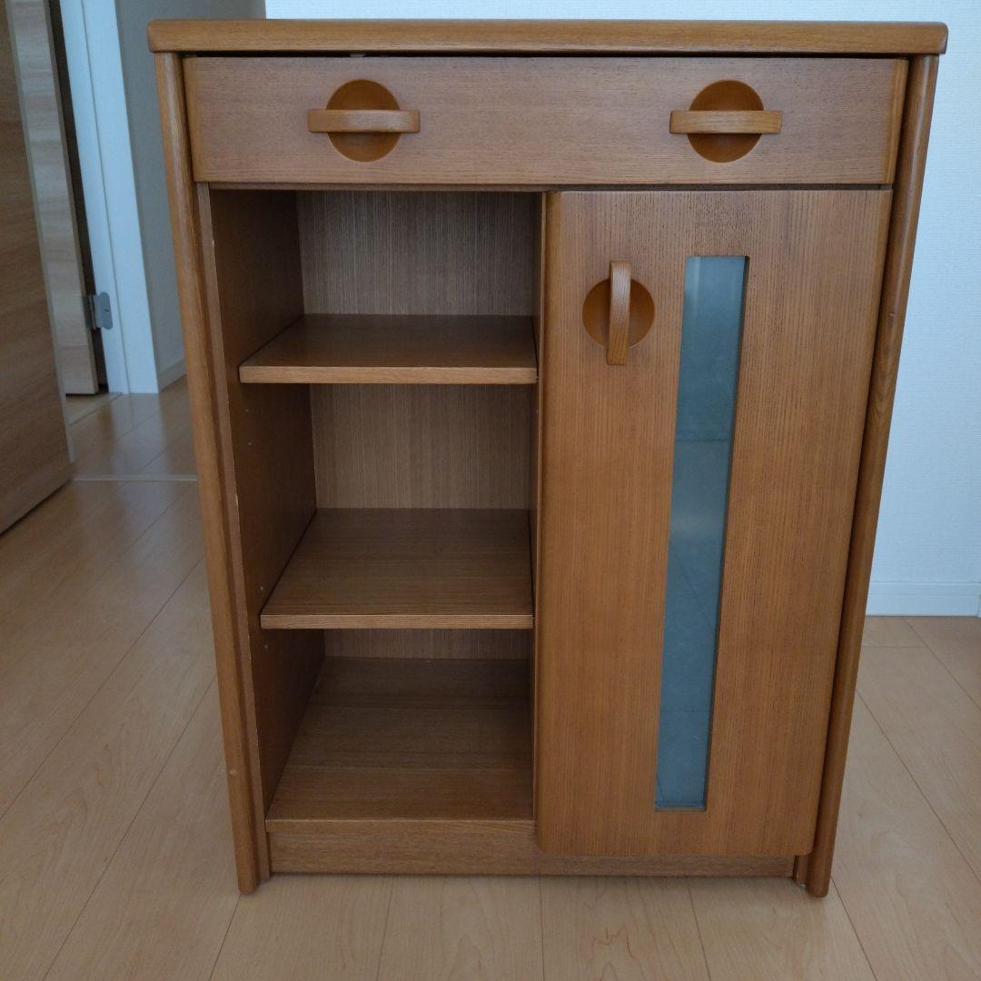 チェスト　キャビネット　電話台　木製　リビング収納　　光製作所　★匿名配送