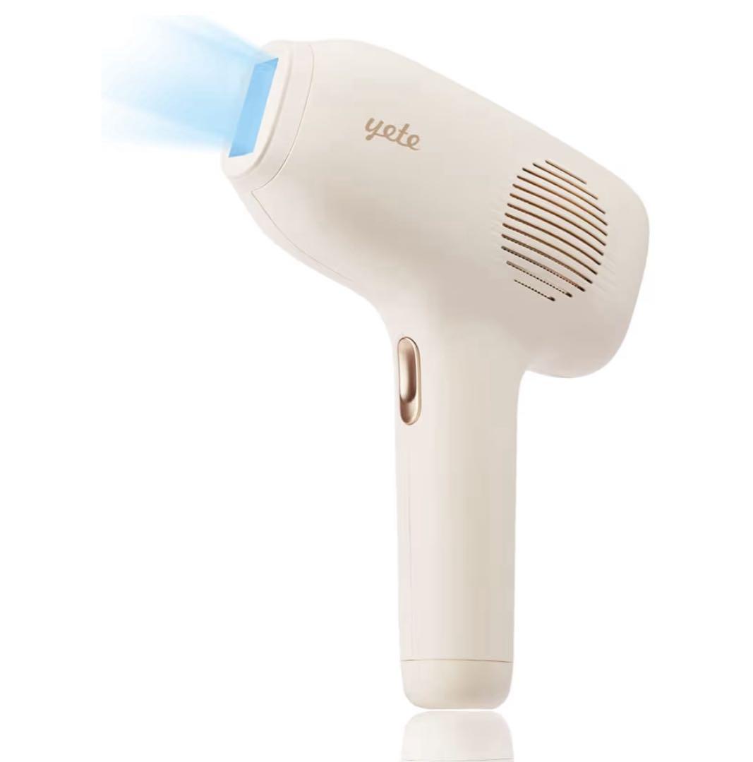 【Yete】脱毛器 家庭用脱毛器 IPL光脱毛器 冷感脱毛 無限照射回数