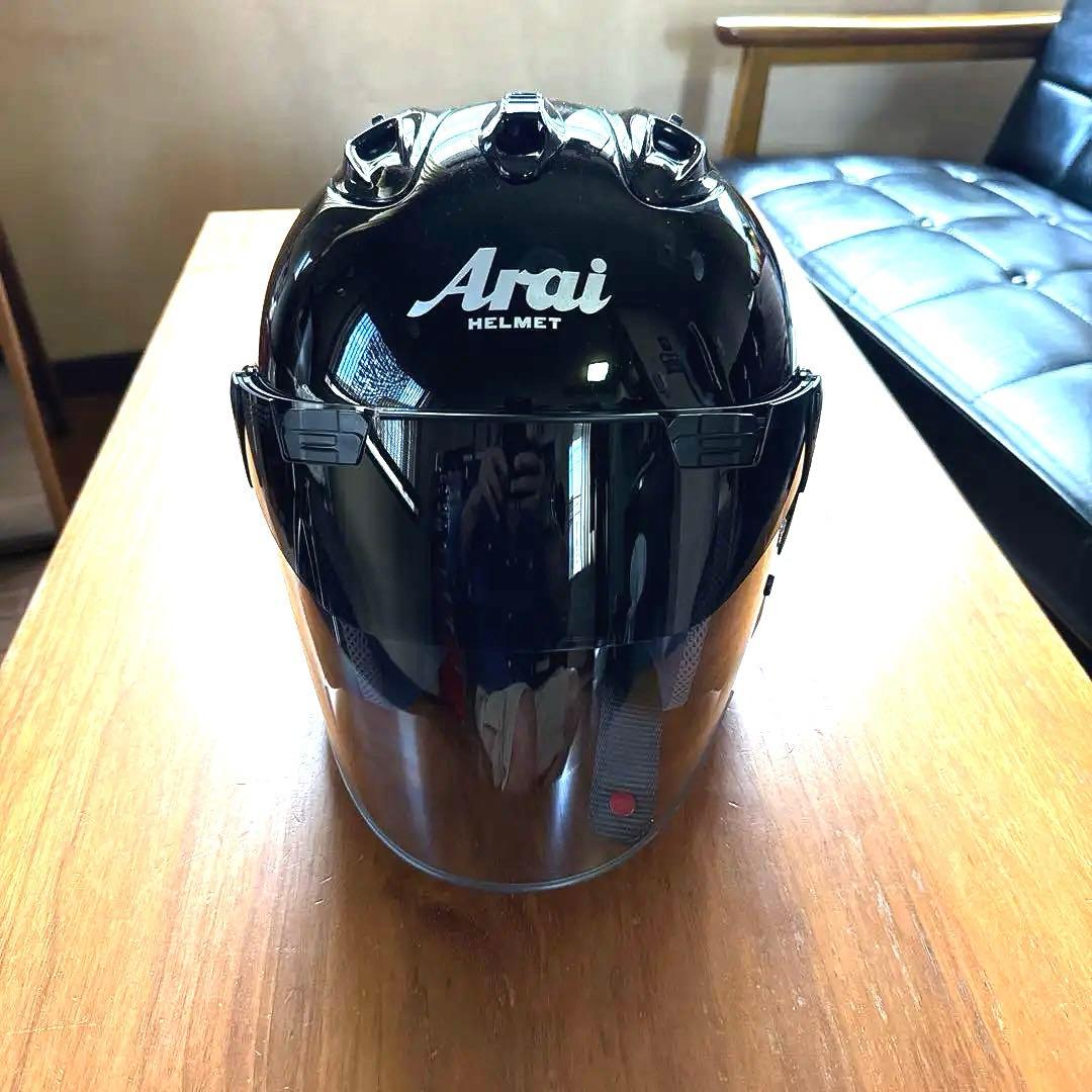 Arai VZ-RAM PLUS グラスブラック 55-56cm Sサイズ