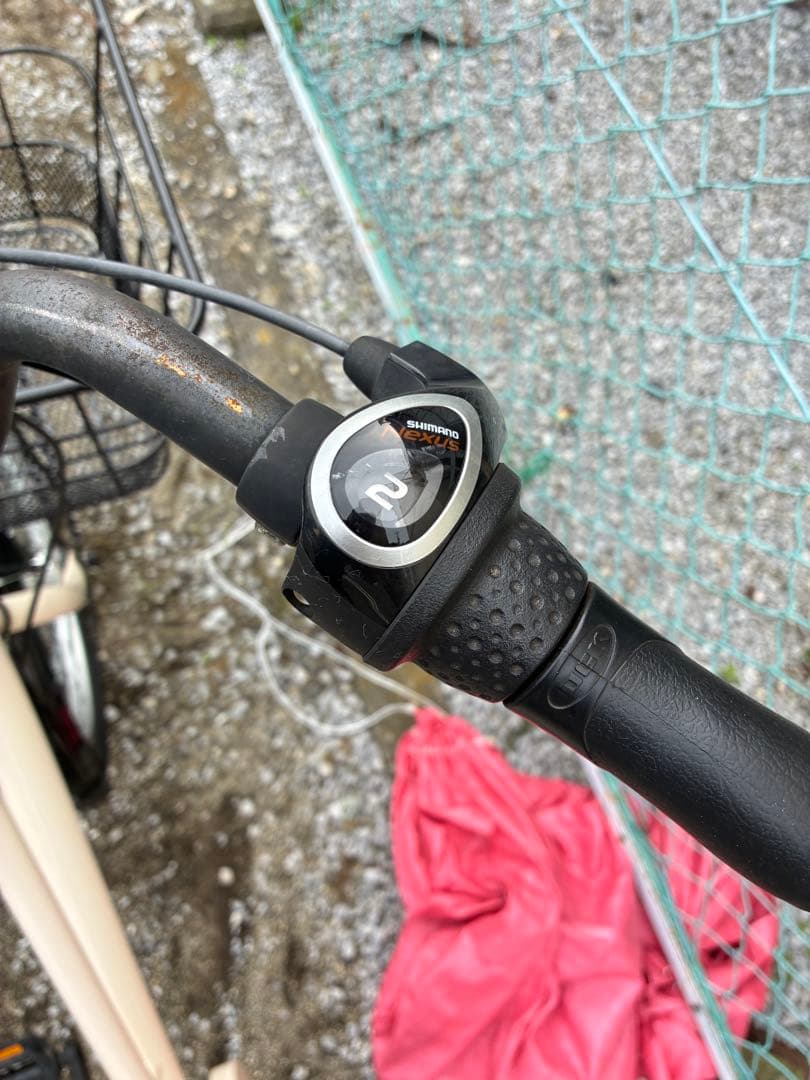 非電動自転車 チャイルドシート付き 防犯登録抹消済み