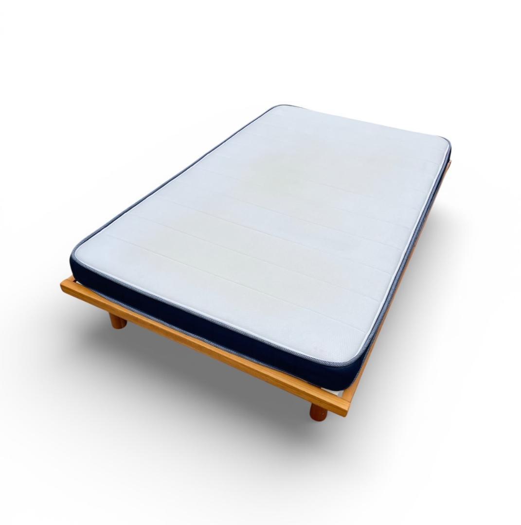 大阪京都限定 美品 ニトリ セミダブル マットレス ベッドフレーム セット