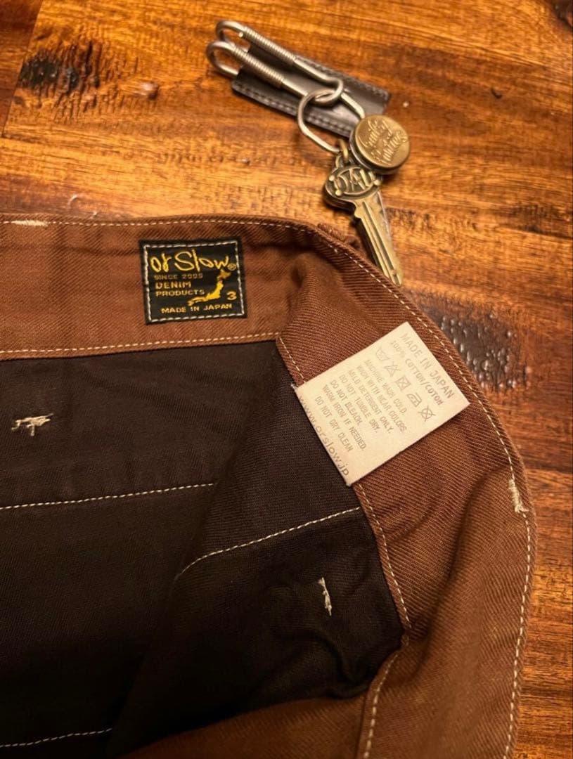 Or Slow オアスロウ　クロップドパンツ　　ブリーチーズ　ジョッパーズ