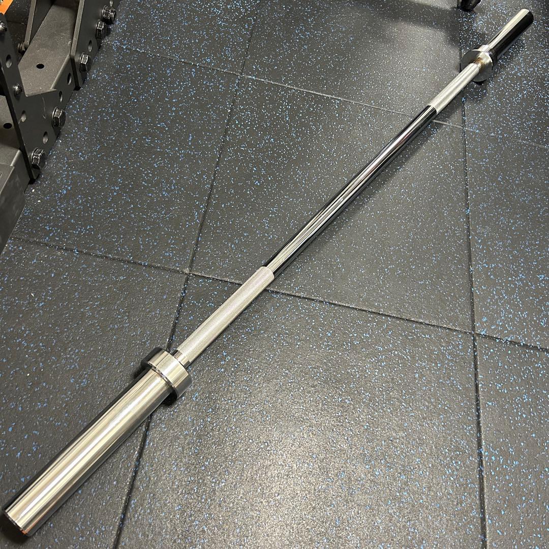 iROTEC アイロテック 50mmオリンピックバーベルシャフト ショートタイプ