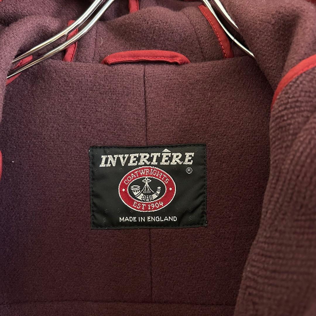 イングランド製 Invertere ヘリンボーン ダッフルコート