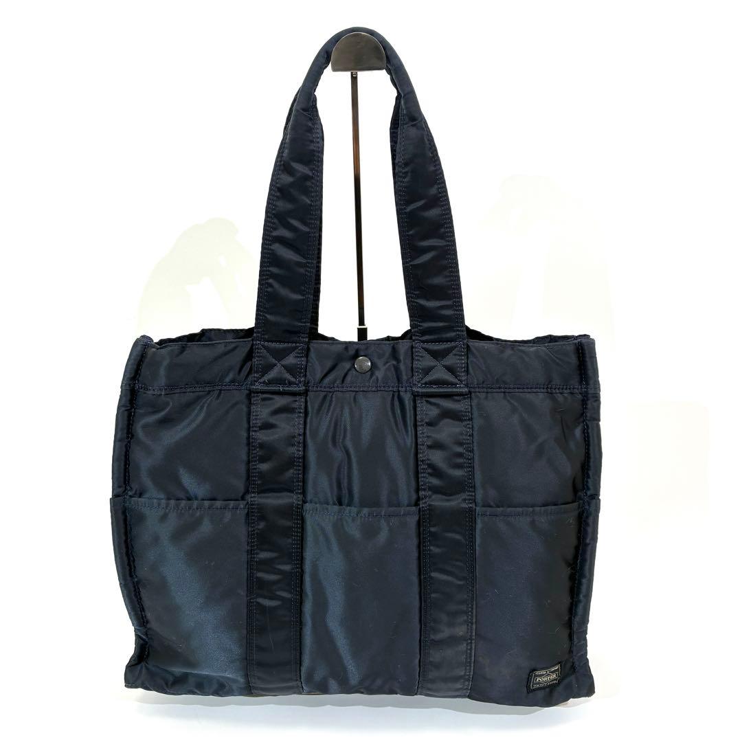 PORTER ヘッドポーター タンカー トートバッグ ネイビー 藤原ヒロシ