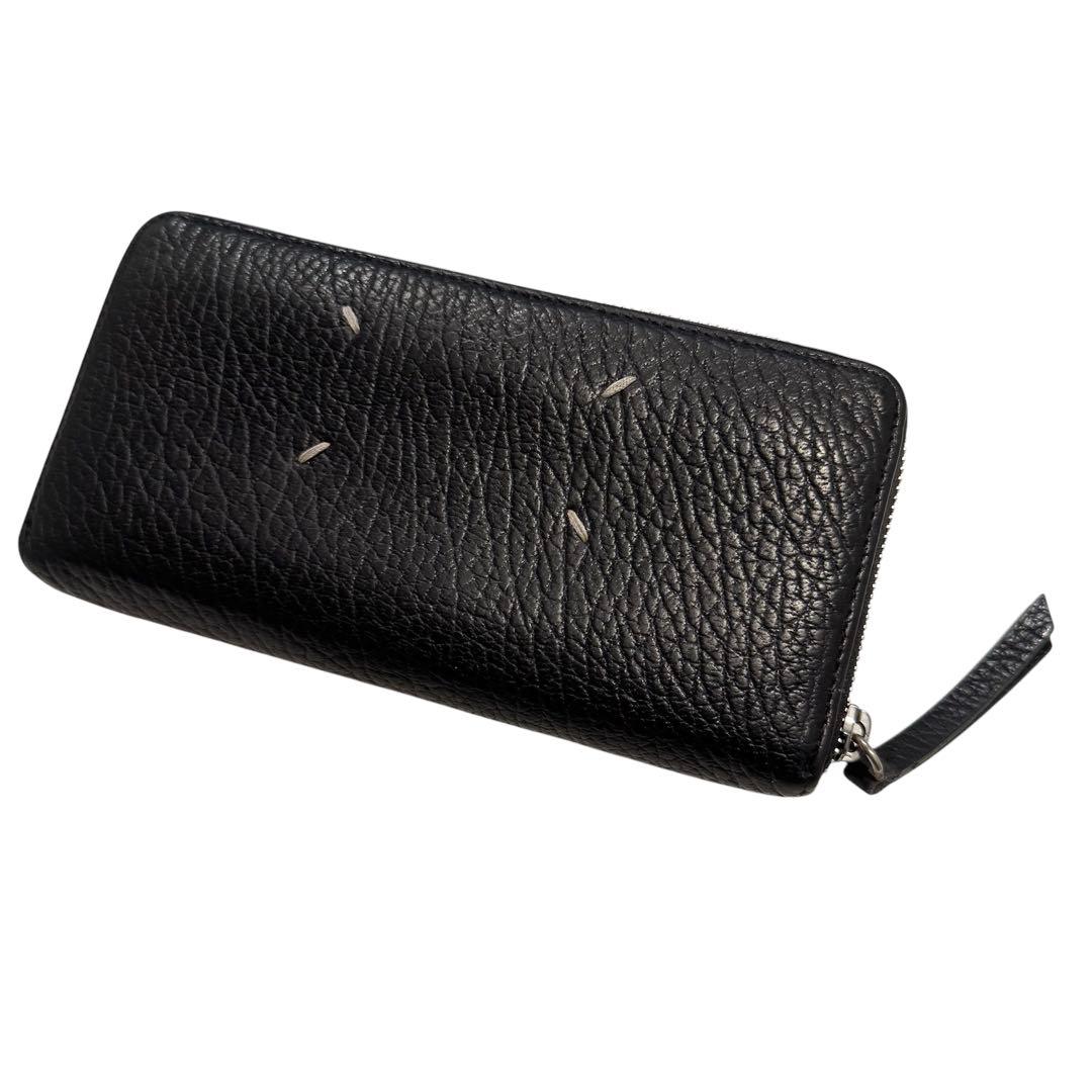 Maison Margiela マルジェラ 本革 長財布 ラウンドファスナー