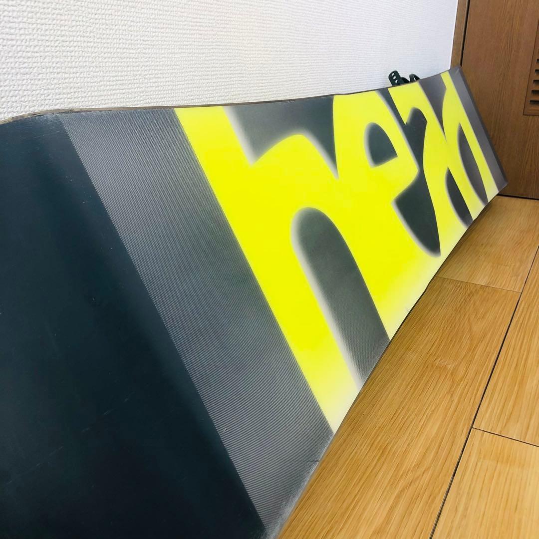 【美品】HEADスノーボード 153cm バインディングSALOMON