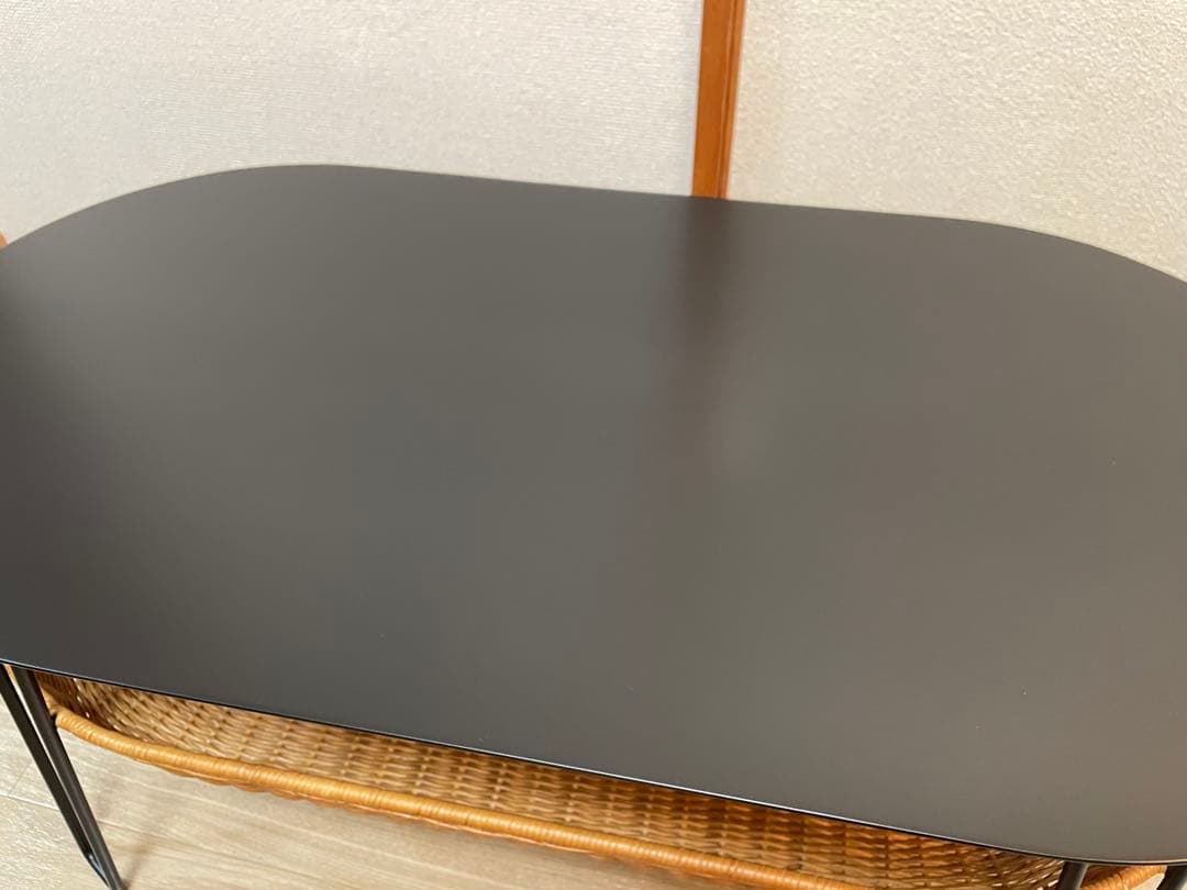 ＷＡＬＬＡＢＹ　ＬＯＷ　ＴＡＢＬＥ　ＯＶＡＬ　ＢＬＡＣＫ