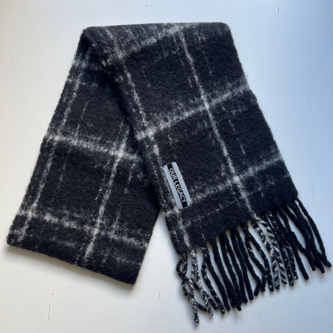 【モーガン 着用】OUR LEGACY 24AW マフラー 極美品