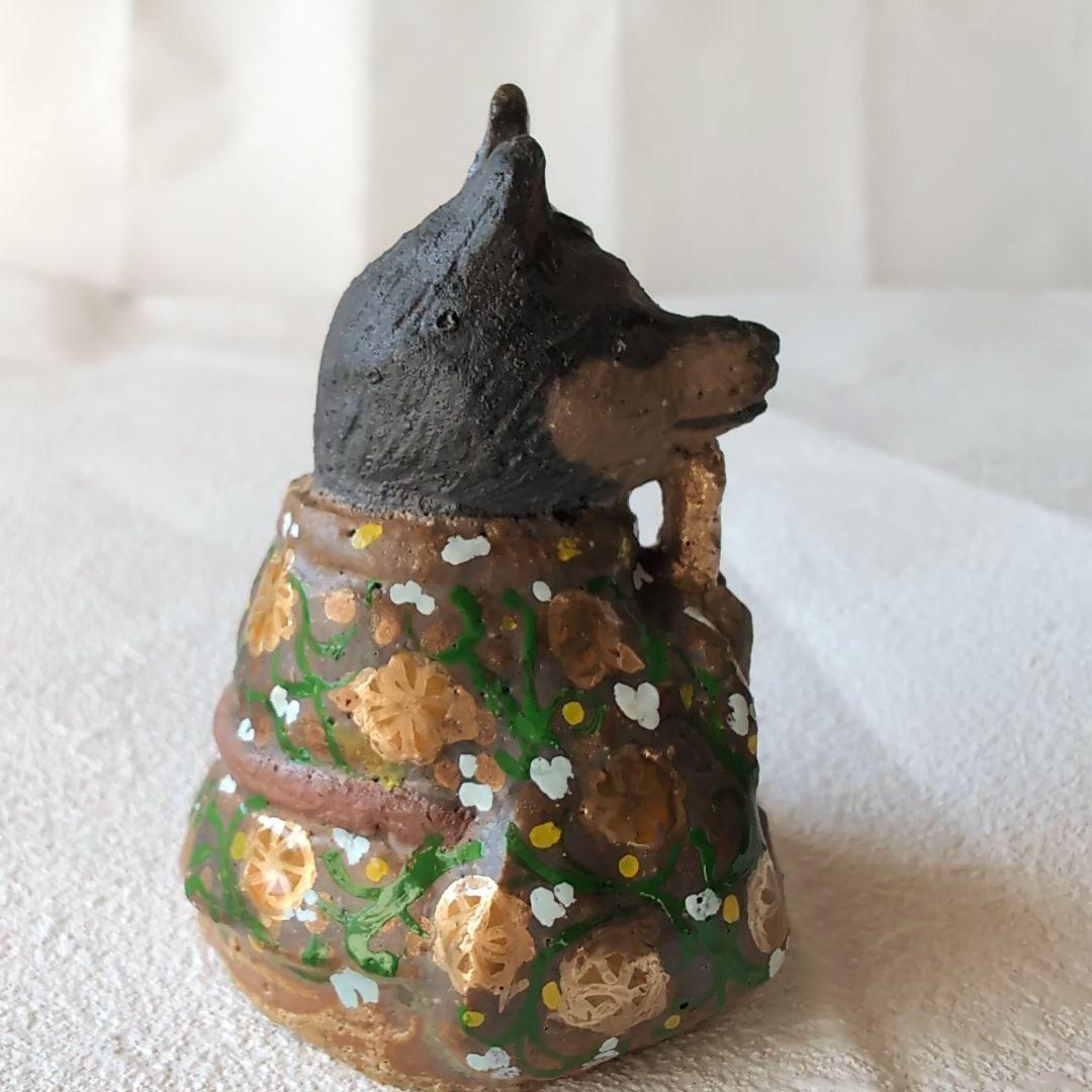 柴犬の雛人形2 陶器製 伝統的スタイル