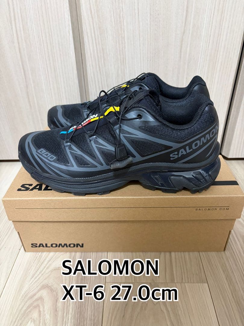靴 SALOMON XT-6 27.0cm