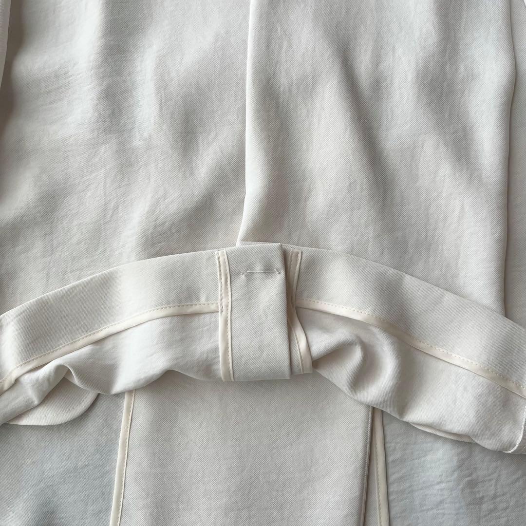 【大きいサイズ】INDIVI ダブルジャケット パンツ スーツ グレージュ