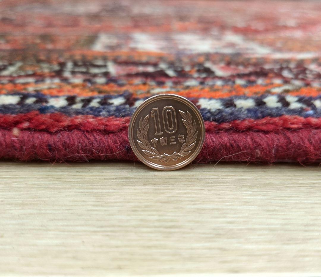 ペルシャ絨毯　シ－ラーズ産 230x144 クリーニング済 shiraz