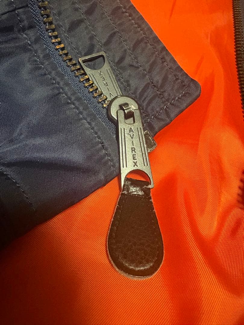 AVIREX ma-1 ネイビー