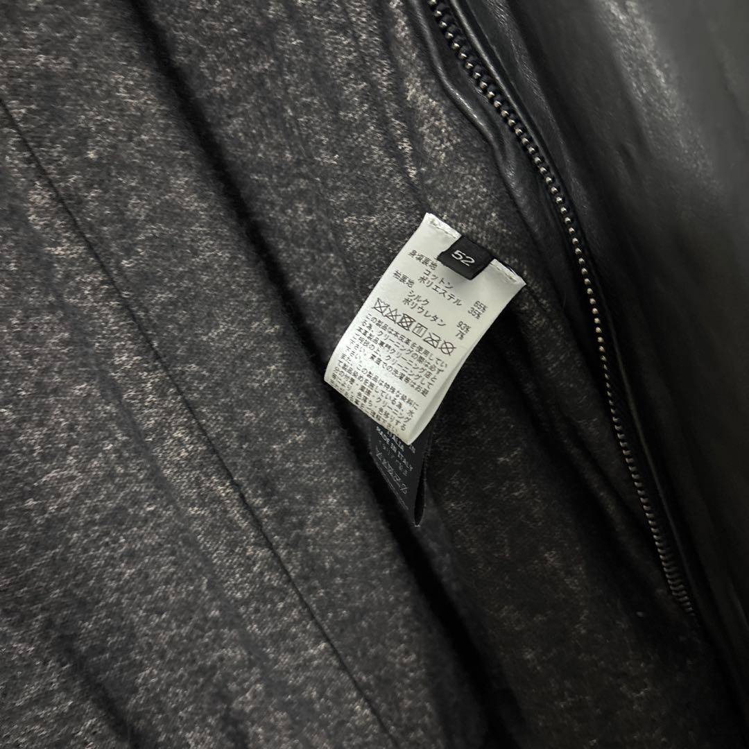 ジョルジオブラット　ラムレザージャケット　サイズ52