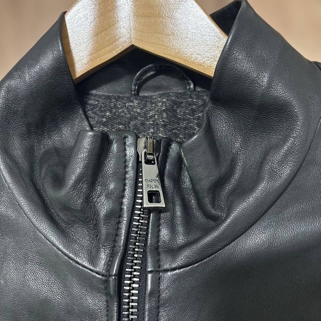 ジョルジオブラット　ラムレザージャケット　サイズ52