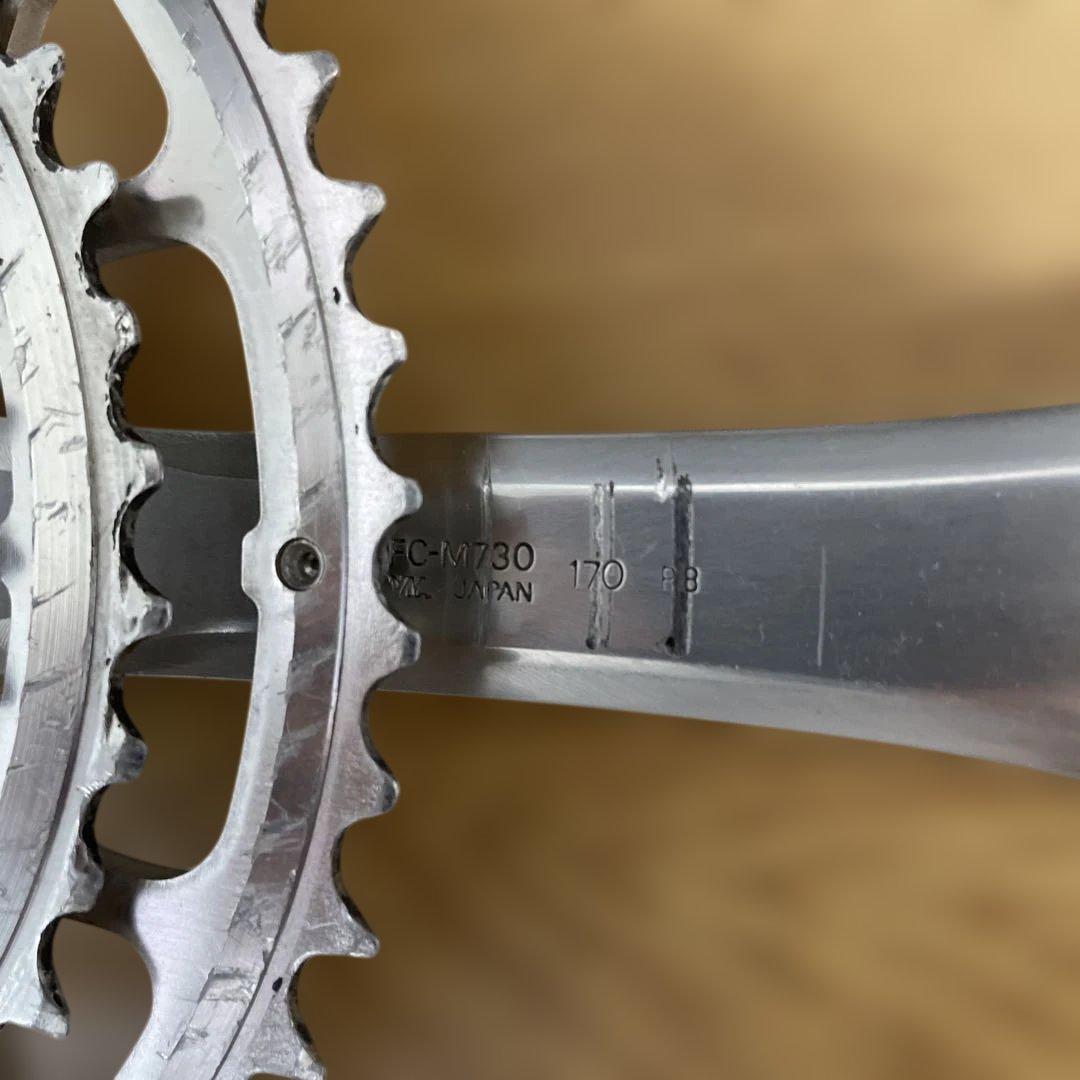 SHIMANO DEORE XT FC-M730クランクセット 170mm