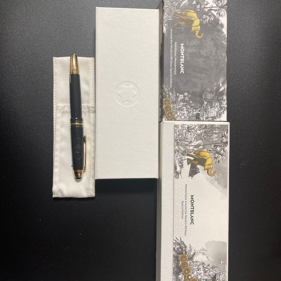 Montblanc 万年筆 黒 専用ケース付き