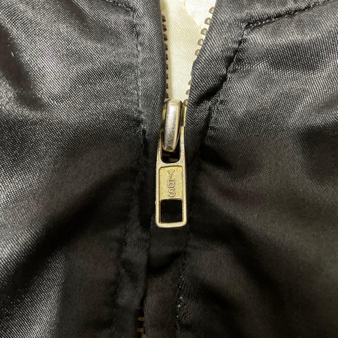 ヒューストン　サイズM 初期　漢字タグ　スカジャン　龍　鷹