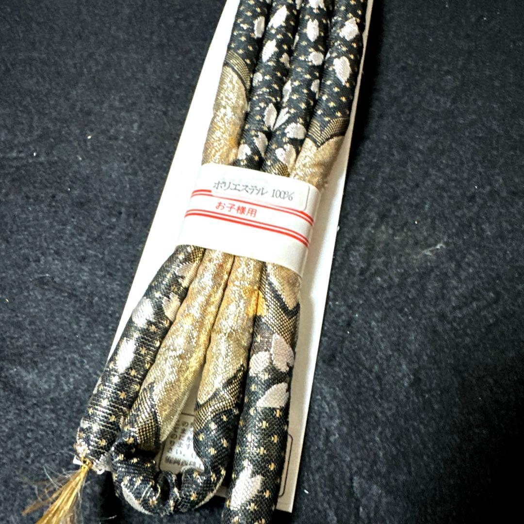 七五三7歳　未使用品　草履　和装バック　筥迫、帯締め末廣、 ビラカン　６点セット