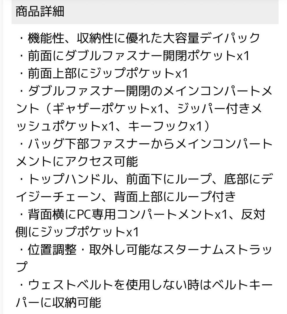 GREGORY⭐︎MIGHTY DAY V2 30L ブラック