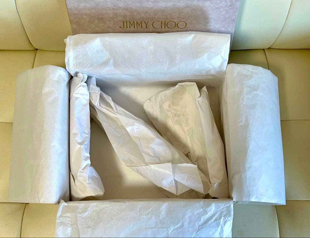 新品★JIMMYCHOO ブラック　パンプス 38 1/2