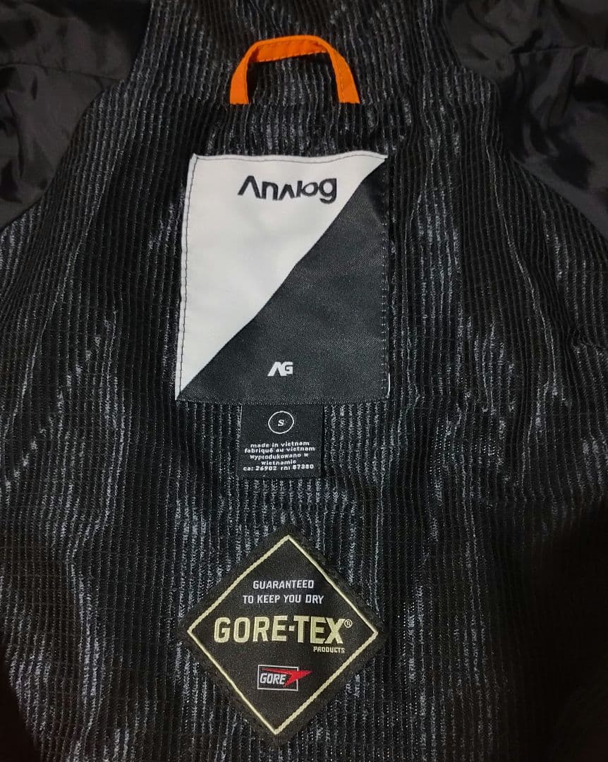 BURTON　ANALOG GORE-TEX　サイズS スノーボード　ウェア