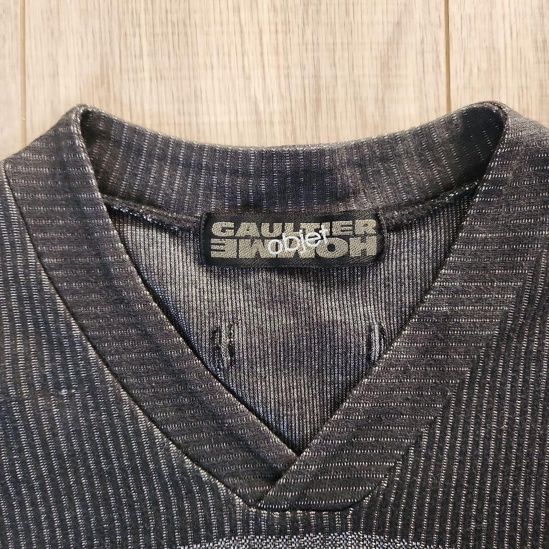 GAULTIER HOMME objetネックニット