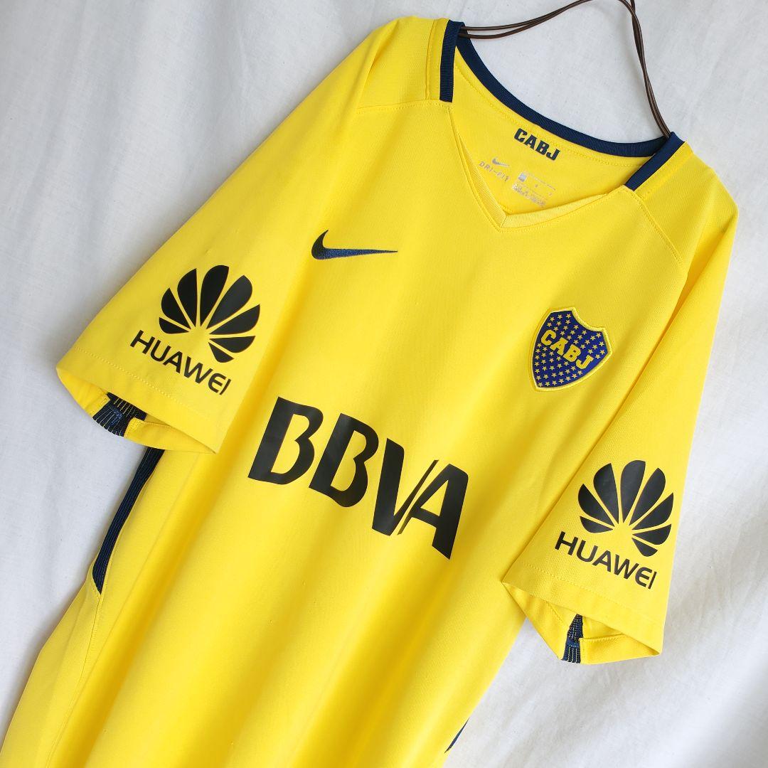 2017- 2018ナイキ ボカジュニアーズ ユニフォーム サッカー イエロー