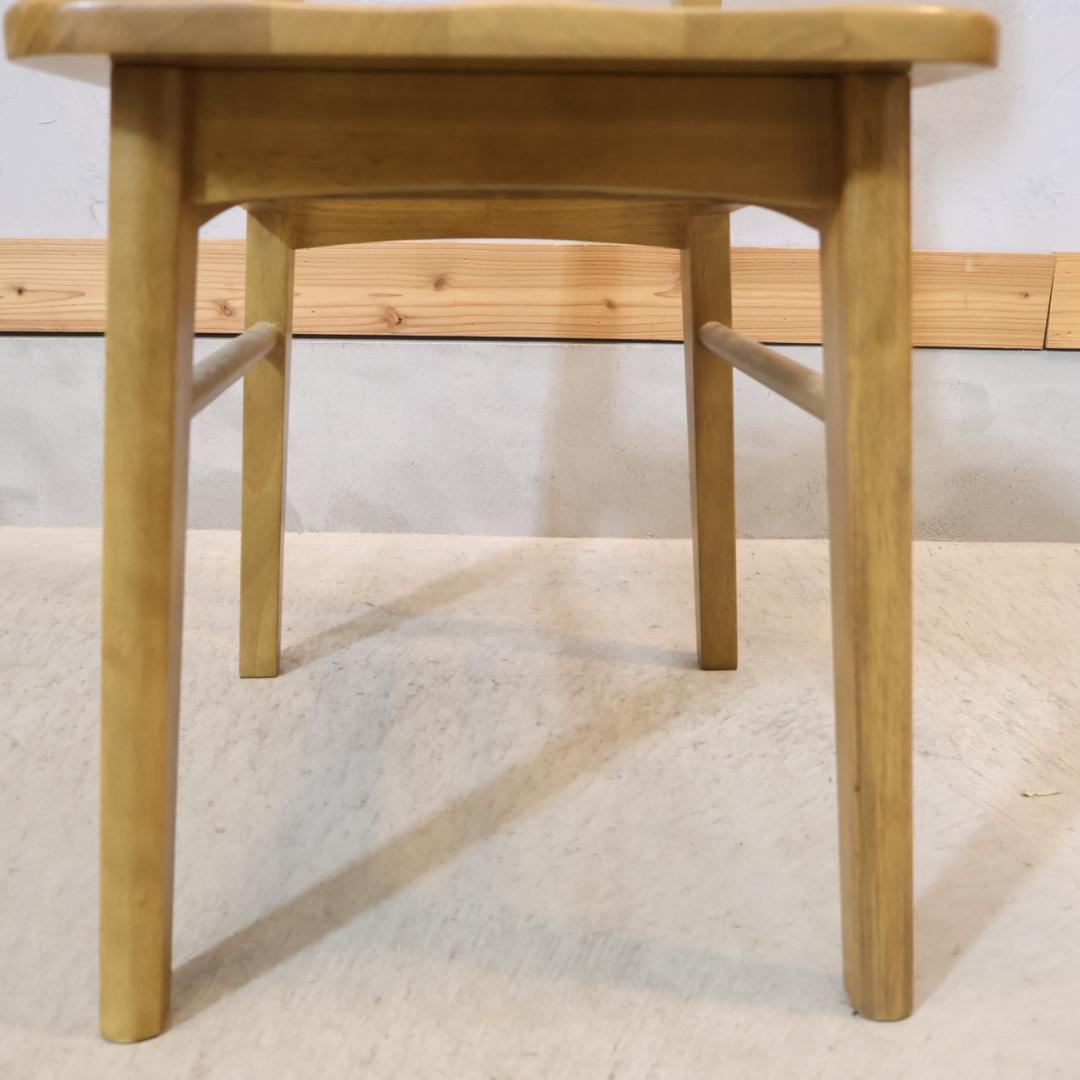 ICHIBA 市場家具 Rasic オーク材 ダイニングチェア レトロ 椅子