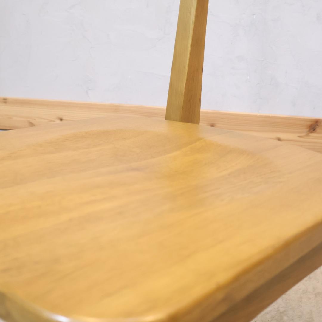 ICHIBA 市場家具 Rasic オーク材 ダイニングチェア レトロ 椅子