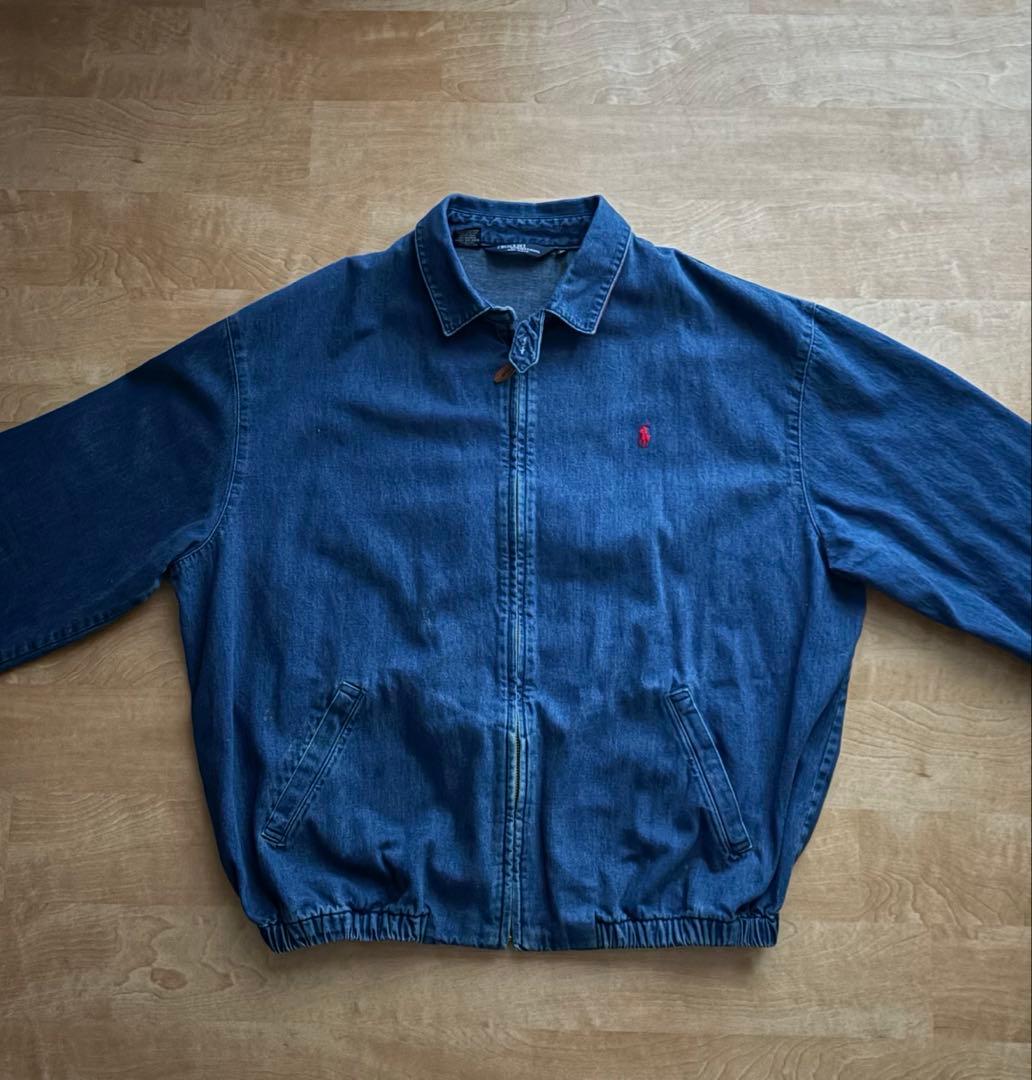 こ*ー様 80s usa製　ラルフローレン　スイングトップ　デニム　デトロイト