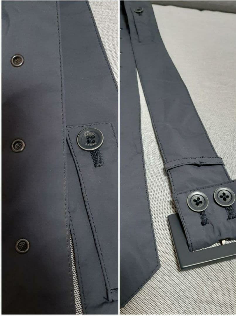 HERNO ヘルノ レインコレクション シングルトレンチ レインコート 42