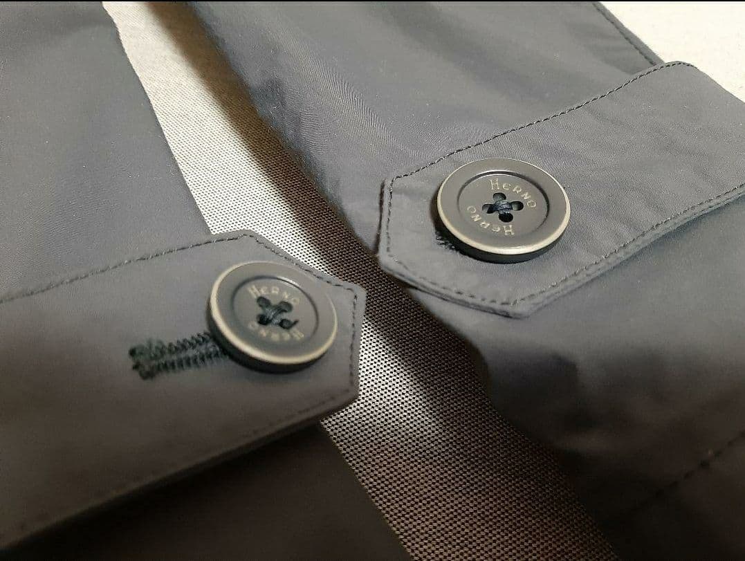 HERNO ヘルノ レインコレクション シングルトレンチ レインコート 42
