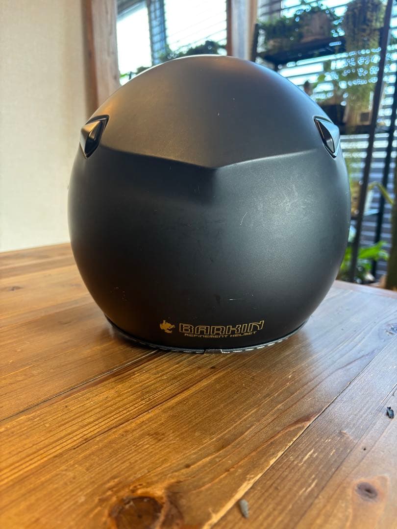 silex BARKIN シレックス　バーキン　ジェットヘルメットマットブラック