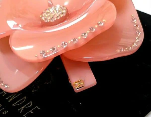 Alexandre　De　Paris　アレク　スワロフスキー　カメリア　バレッタ