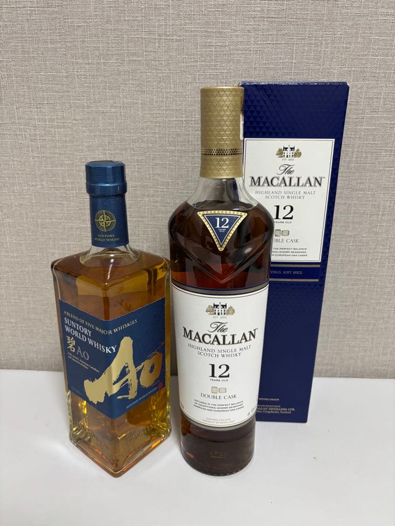 The Macallan 12 Year Old & Ao ウイスキーセット