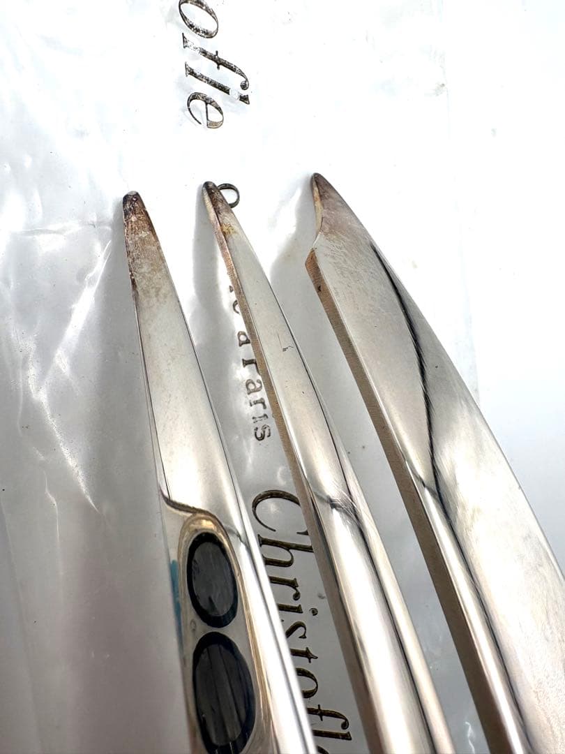 クリストフル　アリア　25cmフォーク　スプーン　カトラリー　4点セット 箱付き