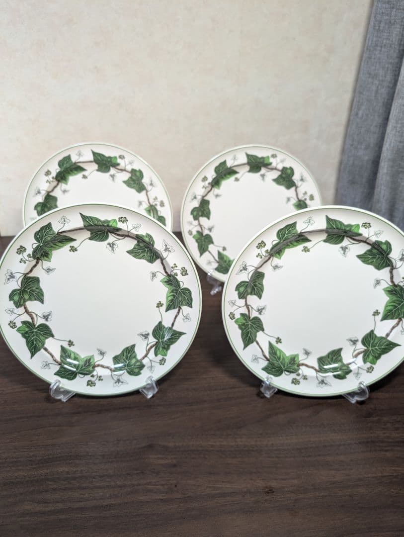  ウェッジウッド　ナポレオンアイビー　大皿　4枚セット