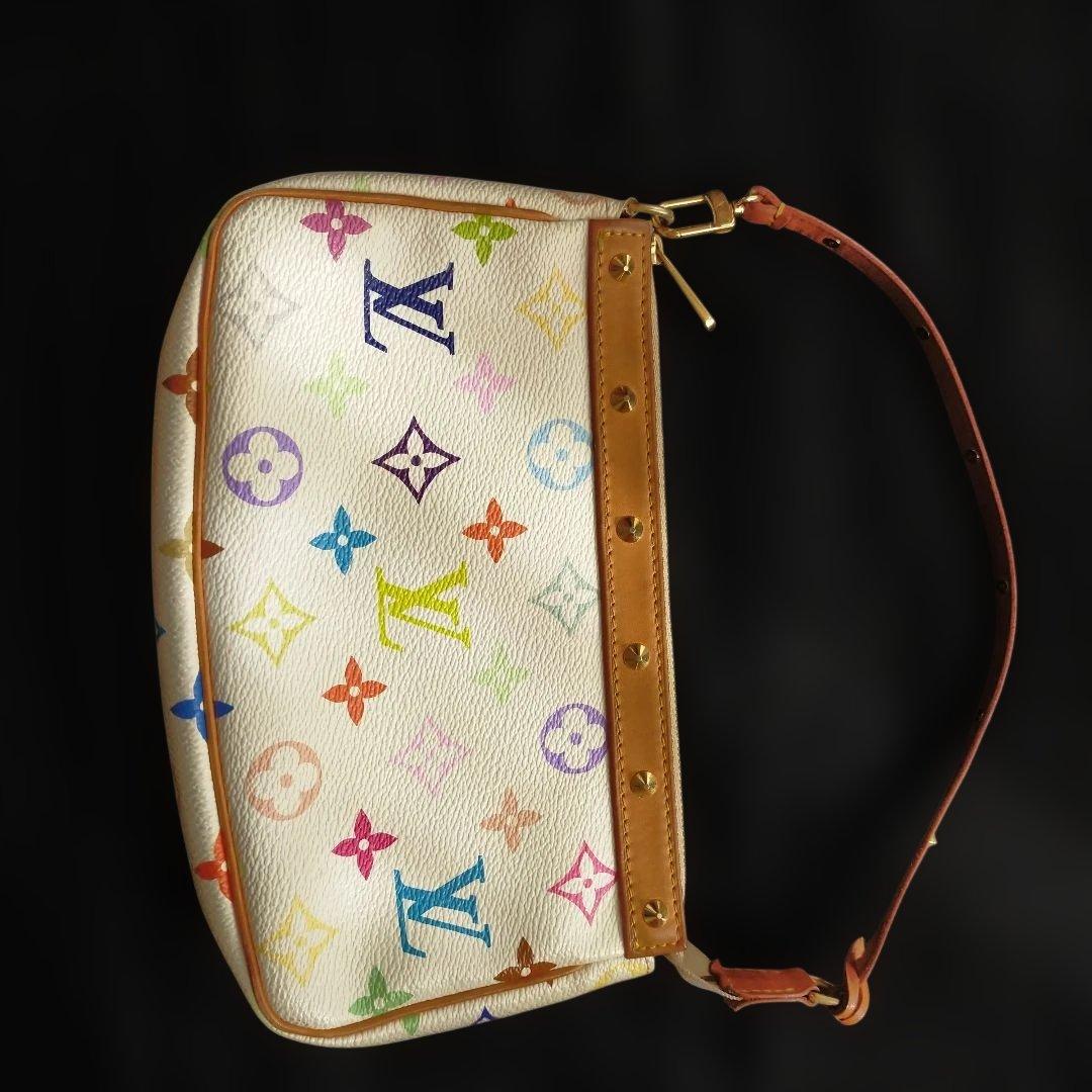 Louis Vuitton マルチカラー ポーチ