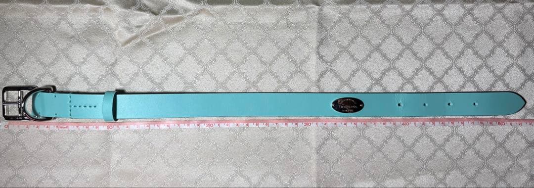 Tiffany & Co. ティファニーブルー レザー首輪
