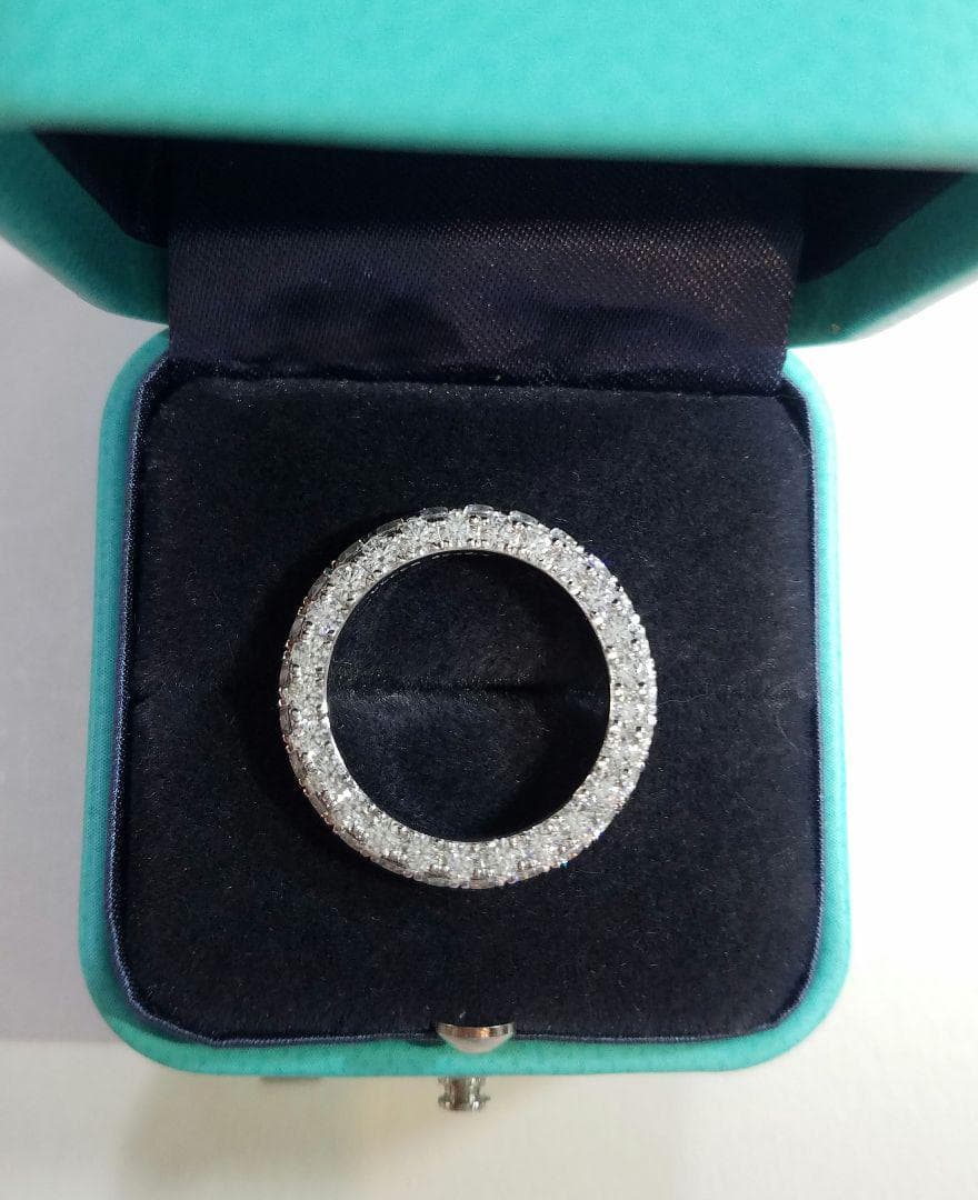 kathleen！360度キラキラ♡最高級ソナダイヤモンド　フルエタニティ