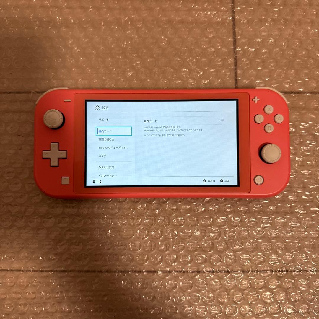 Nintendo Switch lite ピンク
