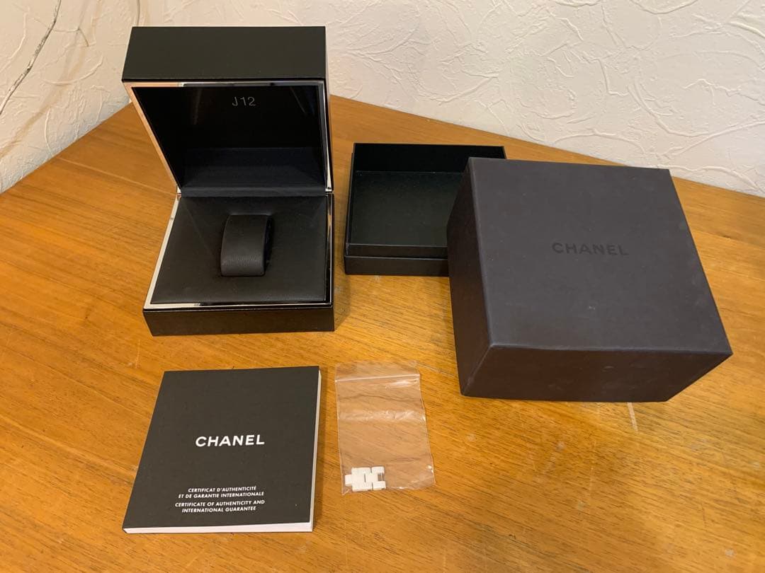 G0919-15★空箱 CHANEL 時計 アクセサリーケース コマ付き