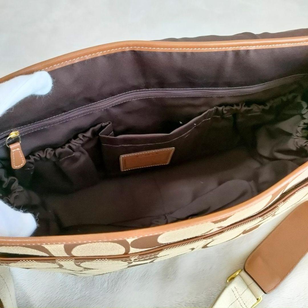 極美品　コーチ　COACH　ショルダーバック　マザーズバック　トラベルバック　鞄