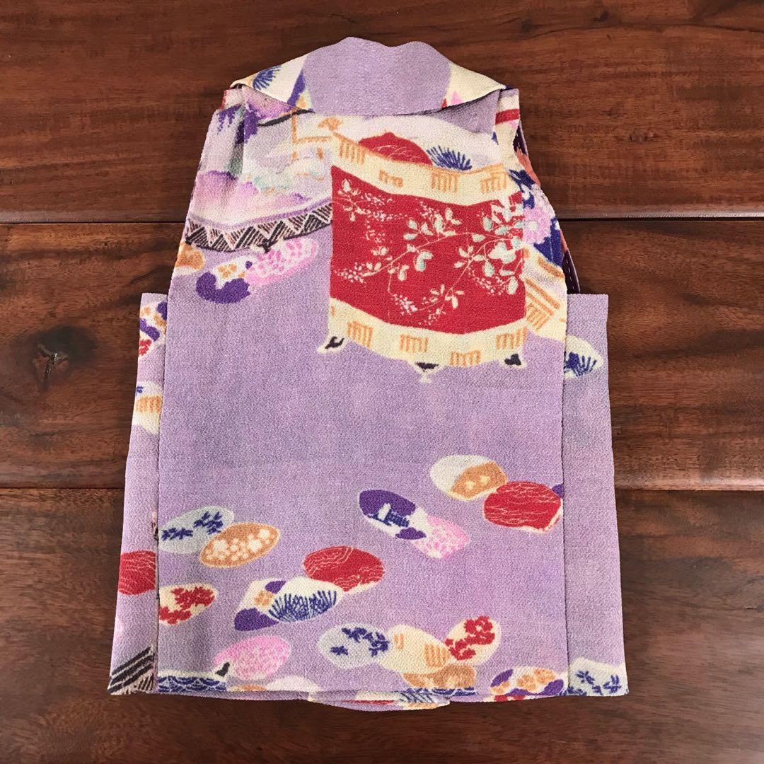 ＊ 市松人形 被布 10号〜12号 ロング ＊ 正絹 アンティーク