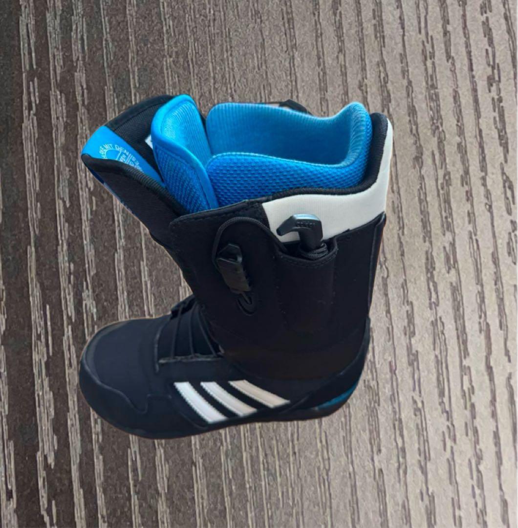 adidas スノーボードブーツ 黒/青27cm