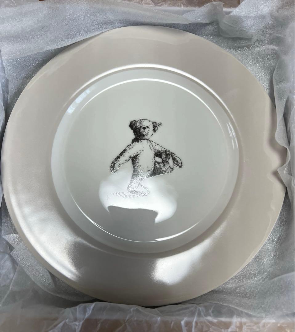 希少品 シュタイフ お皿 プレート クマ