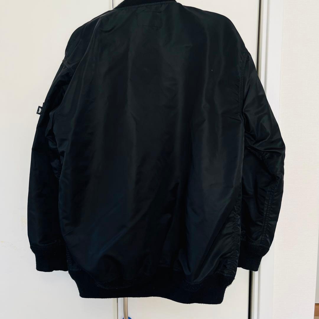 Stussy MA-1ジャケット ブラック Sサイズ