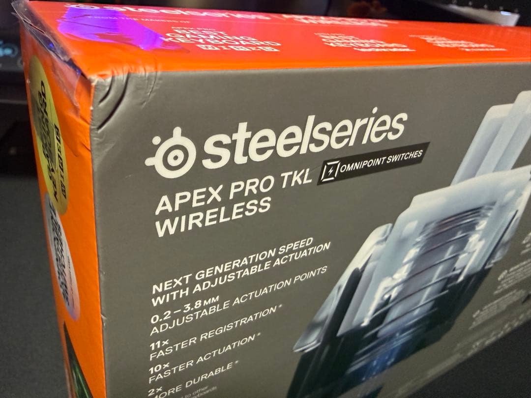 キーボード SteelSeries APEX PRO TKL WIRELESS
